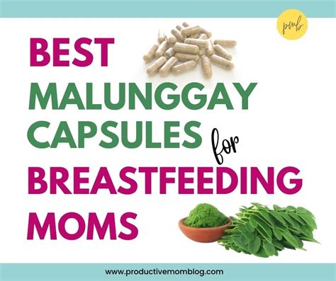 best malunggay supplement for breastfeeding